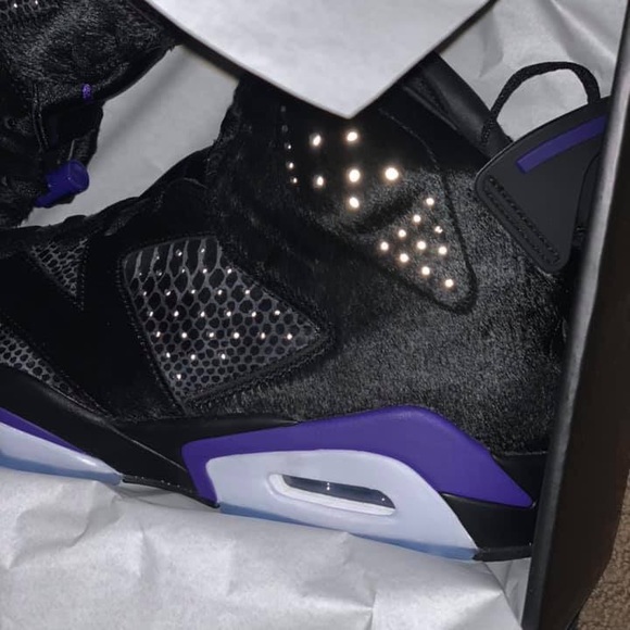 Nike Air Jordan 6s Pony hair Sz13 - Picture 6 of 8